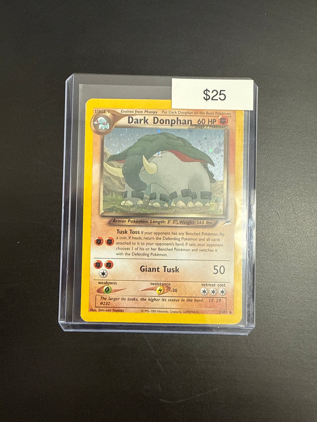 Pokémon Dark Donphan 3/105