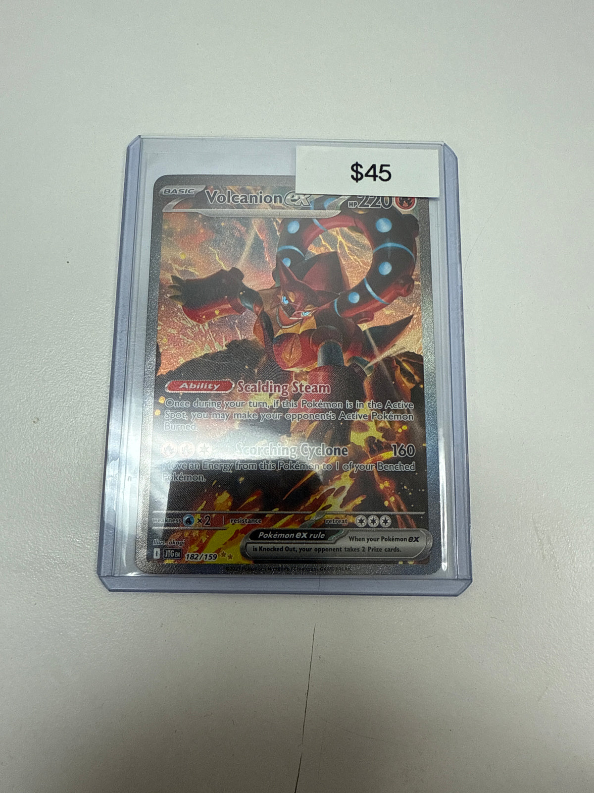Journey Together Volcanion Ex SIR #182/159