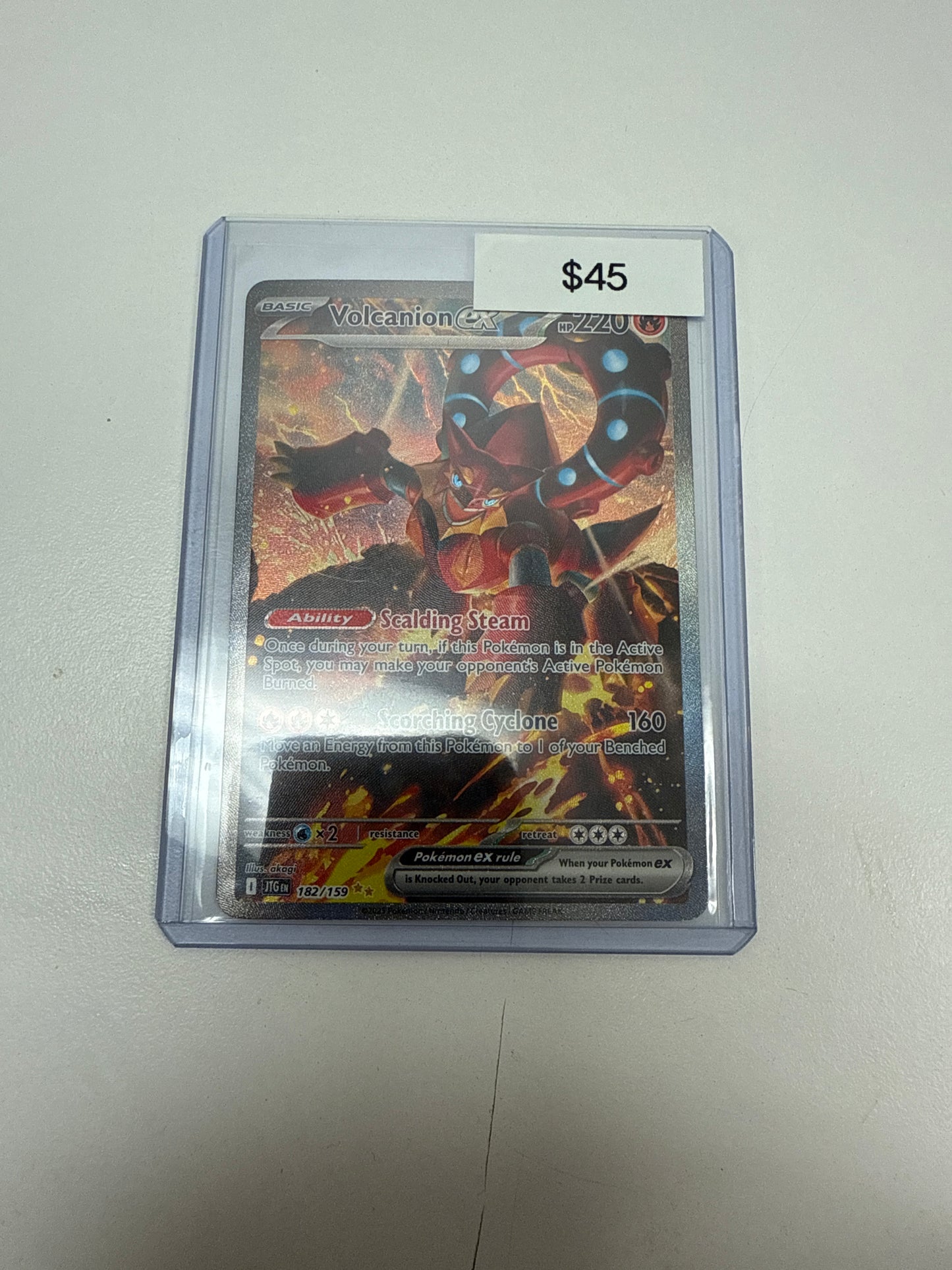 Journey Together Volcanion Ex SIR #182/159