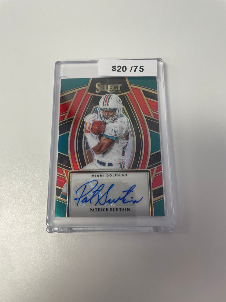 2023 Select Patrick Surtain Red Auto /75 