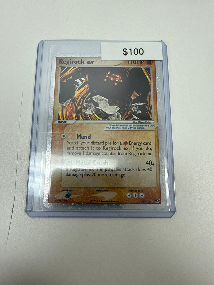 Pokemon Regirock Ex 