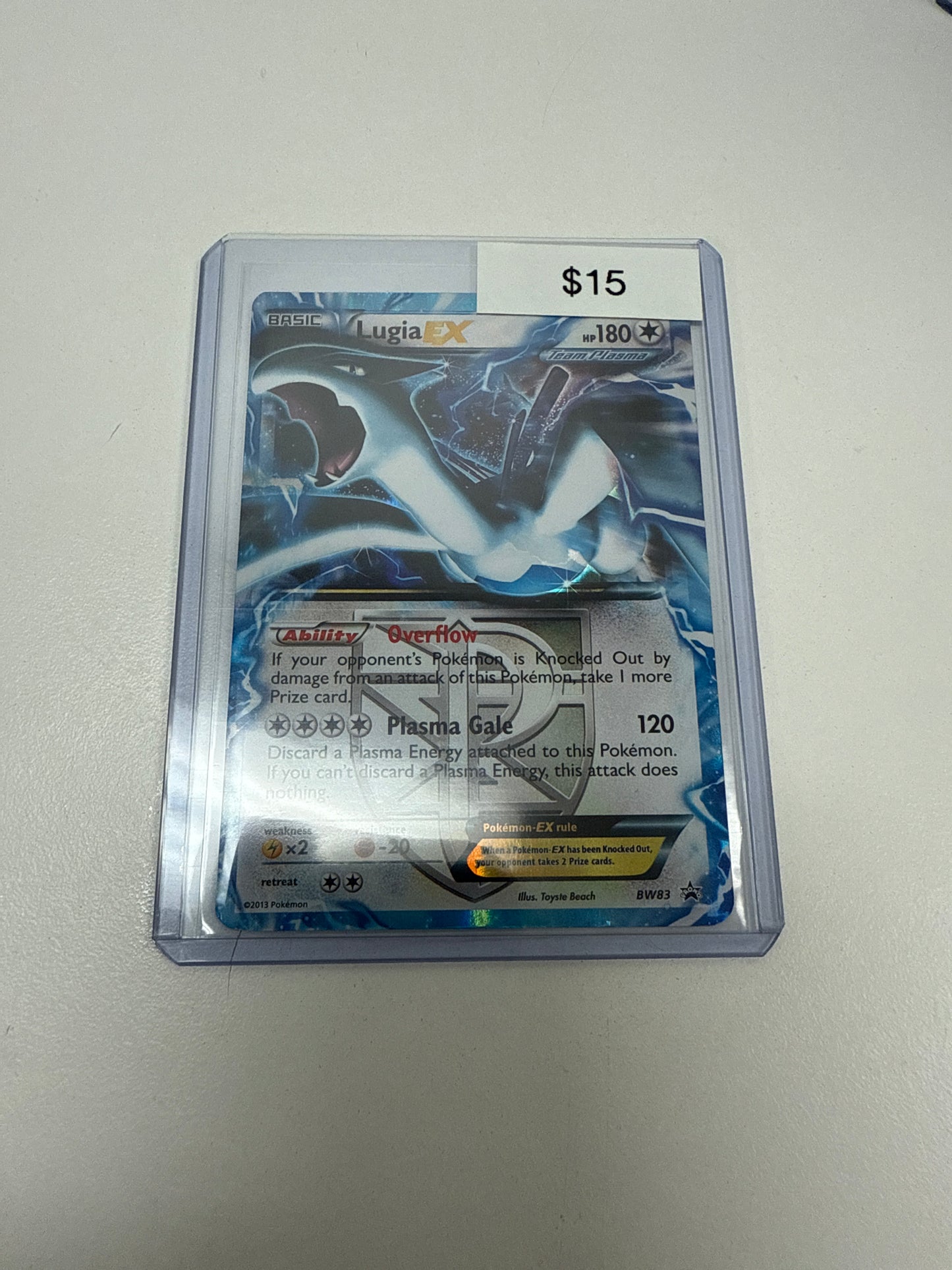 Pokemon Lugia Ex #bw83
