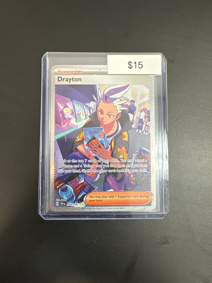 Pokémon Drayton Surging Sparks 244/191