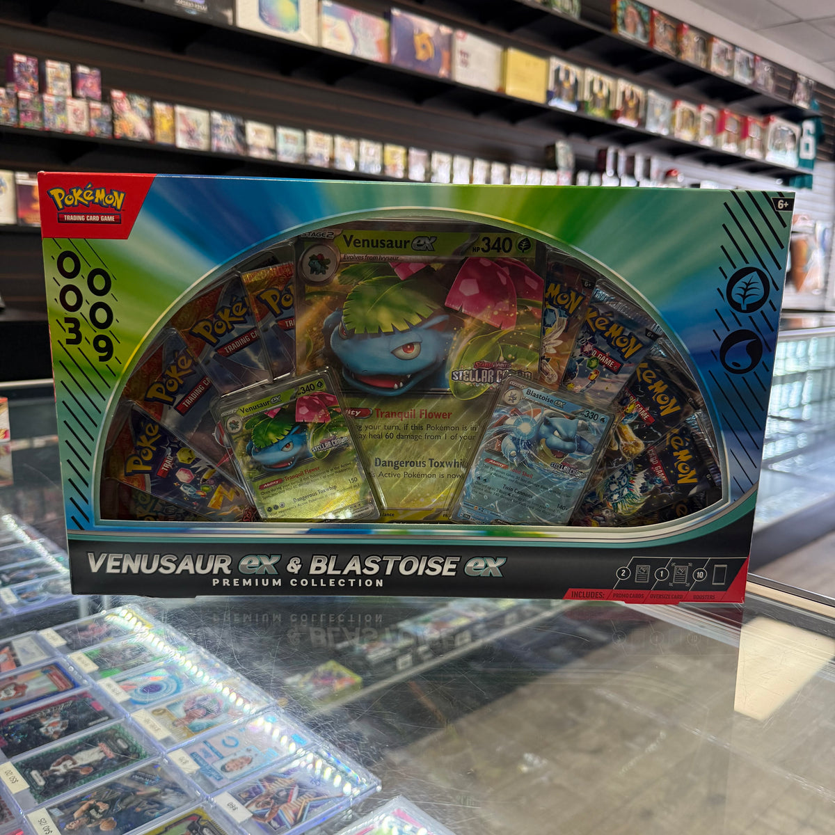 Pokémon Venusaur Ex Blastoise Ex Premium Collection
