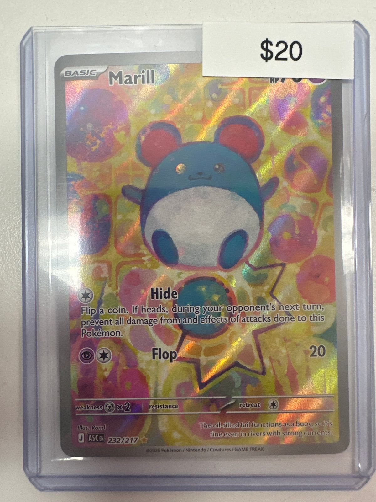 Pokemon Marill 232/217
