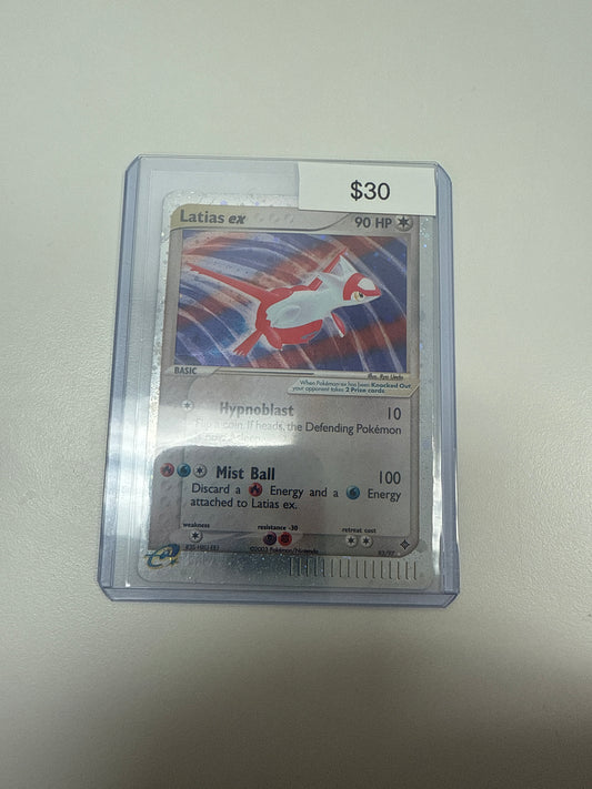 Pokemon Latias Ex #93/97