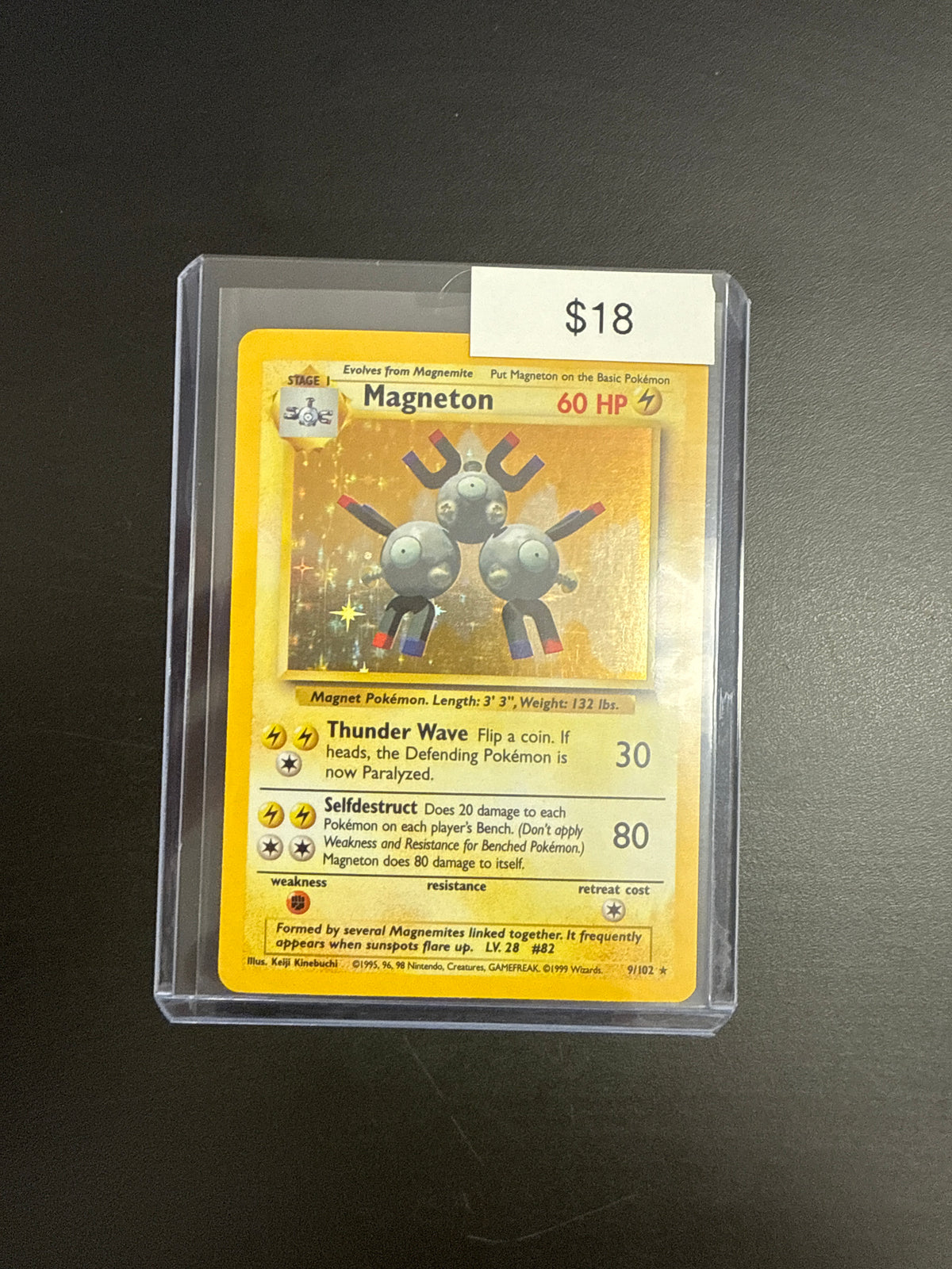 Pokémon Magneton Base 9/102