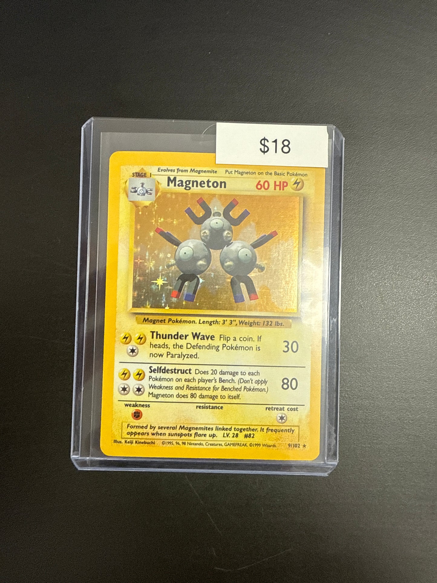 Pokémon Magneton Base 9/102
