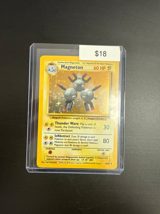 Pokémon Magneton Base 9/102