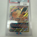 Pokemon Eevee & Snorlax #sm169 PSA 8