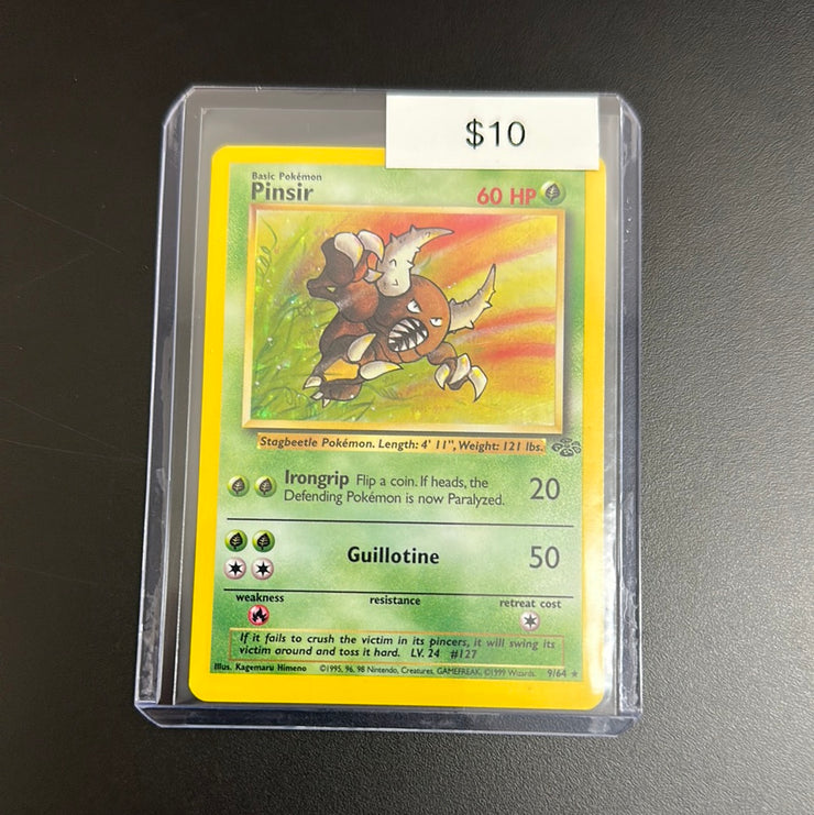 Pokémon Jungle PINSIR Holo 9/64