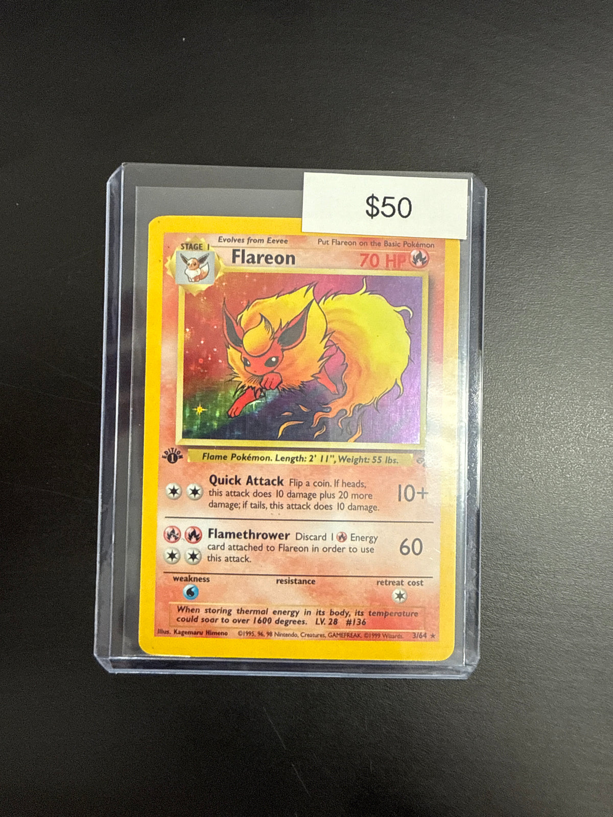 Pokémon Flareon 3/64
