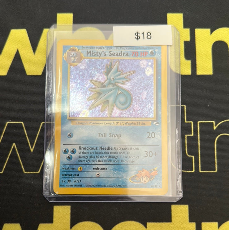 Pokémon Neo Misty Seadra Holo 9/132