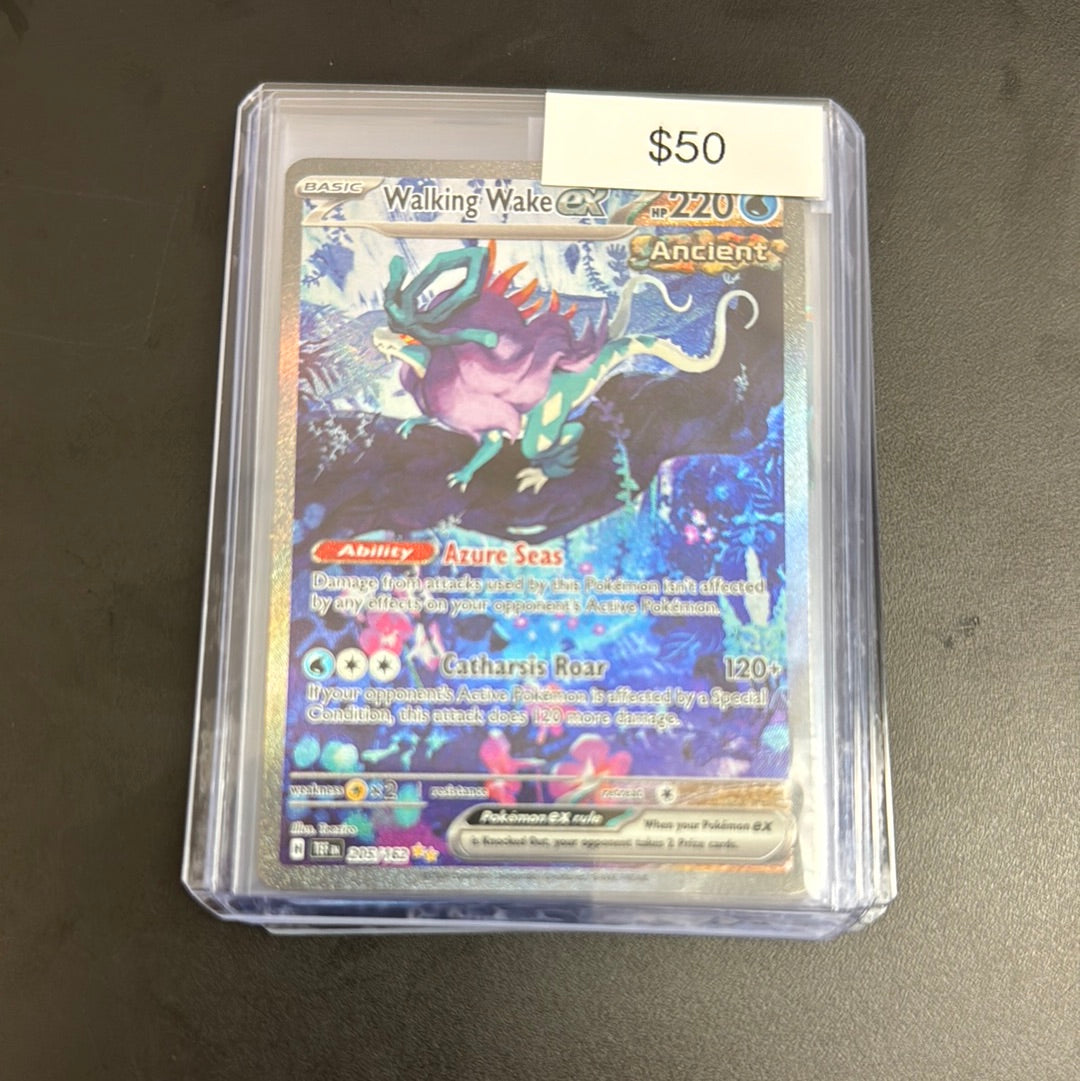 Pokémon Temporal Forces Walking Wake EX 205/162