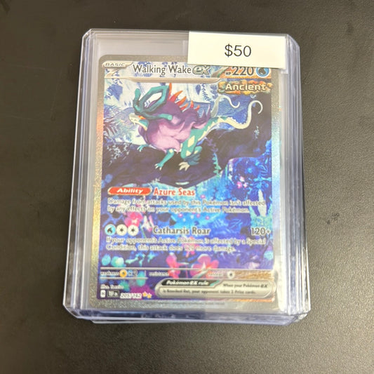 Pokémon Temporal Forces Walking Wake EX 205/162