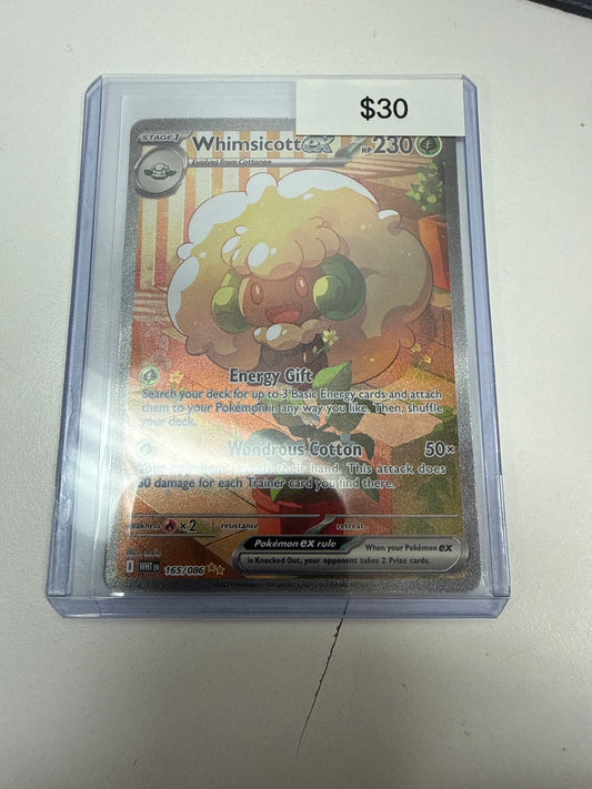 Pokemon Whimsicott Ex #165/086