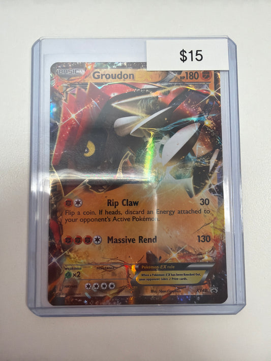 Pokemon Groudon EX XY42