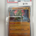 Pokemon Team Rocket’s Tyranitar Pokemon Center Stamp 096/182 PSA 10