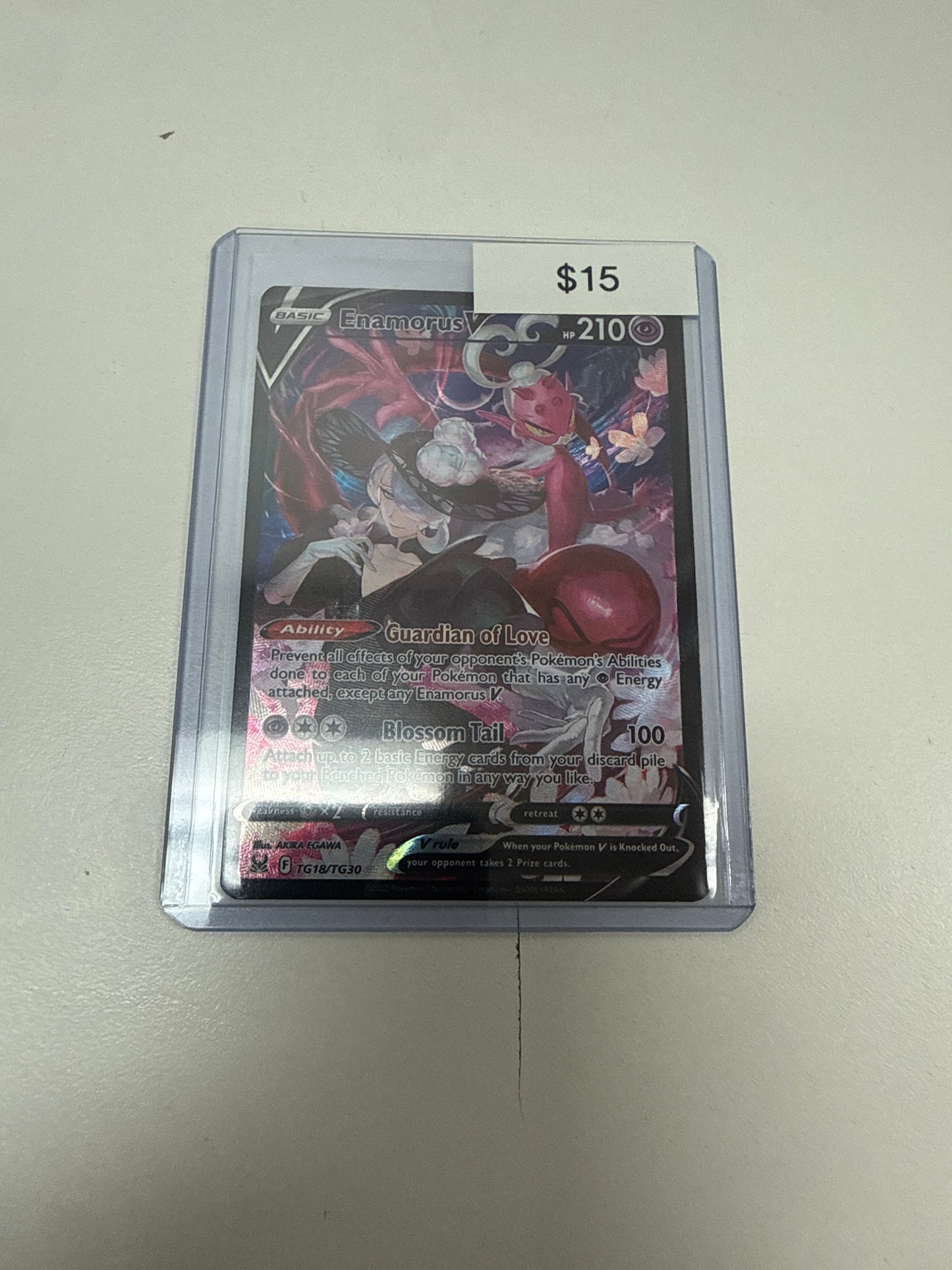 Pokemon Enamorus V #tg18/tg30