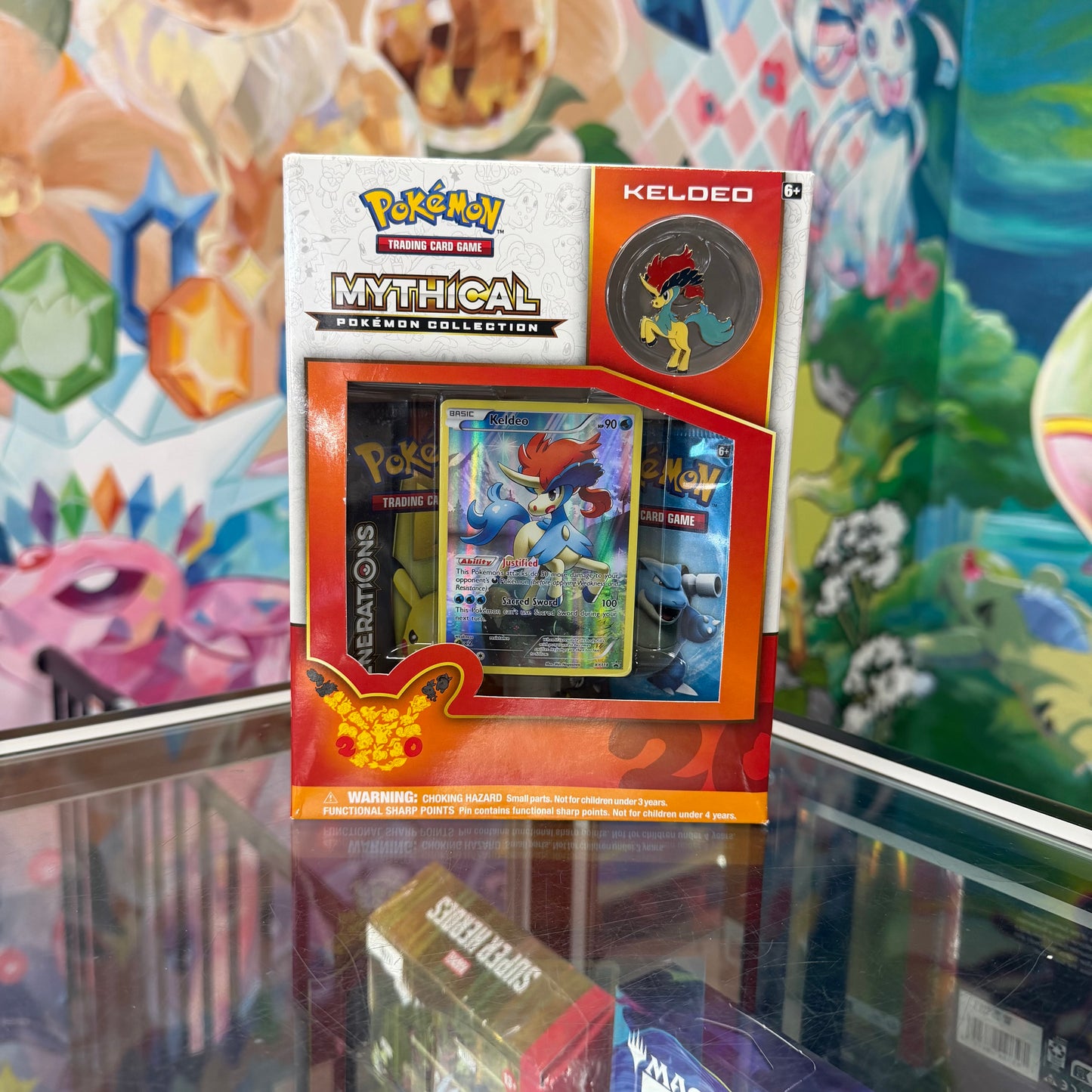 Pokemon 20th Generations Keldeo Mythical Collection