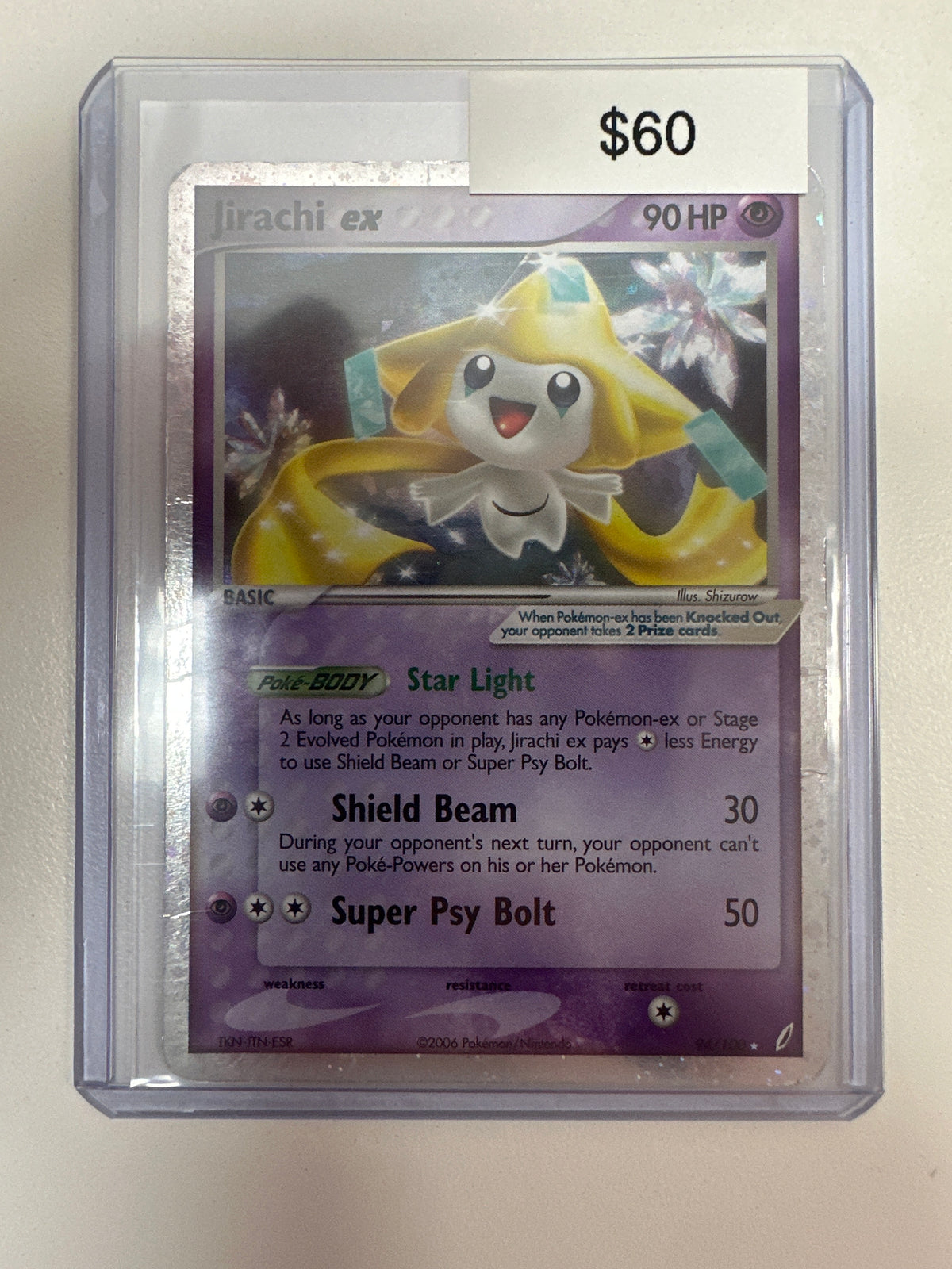 Pokemon Jirachi ex 94/100