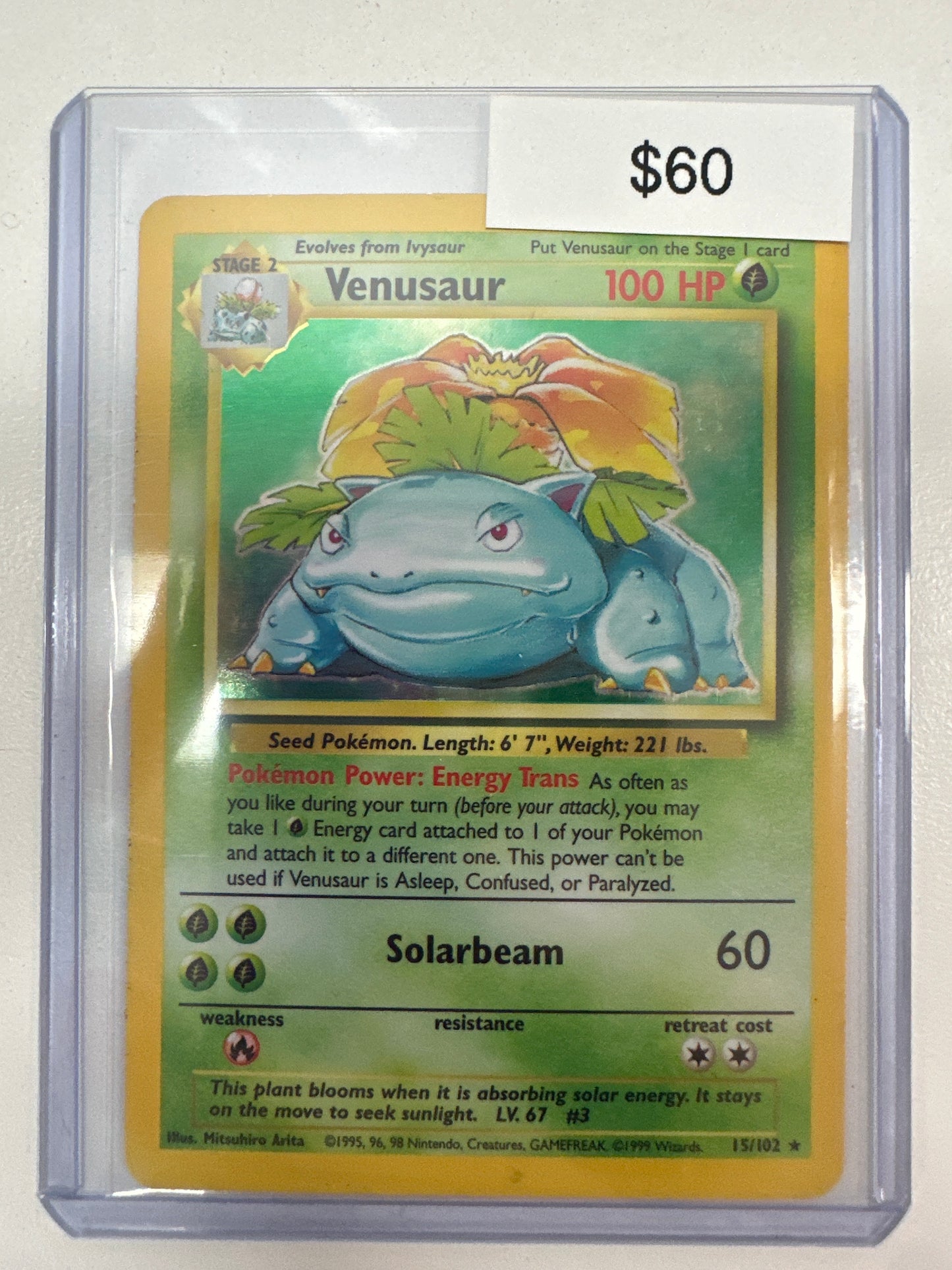 Pokemon Venusaur 15/102