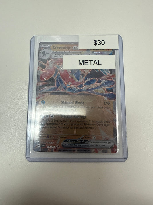 Pokemon Greninja Metal #106/167