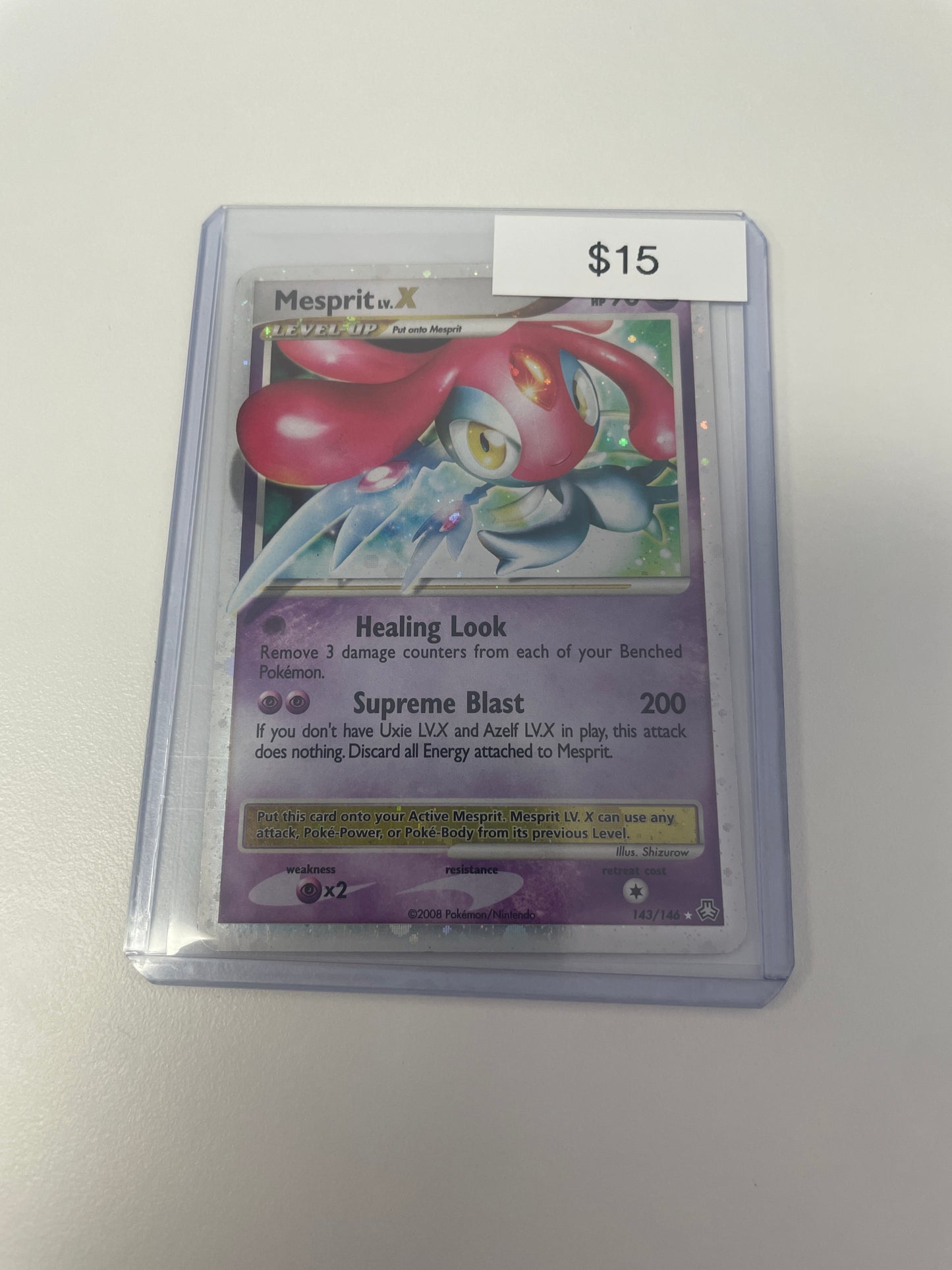 2008 Mesprit lv.X #143/146