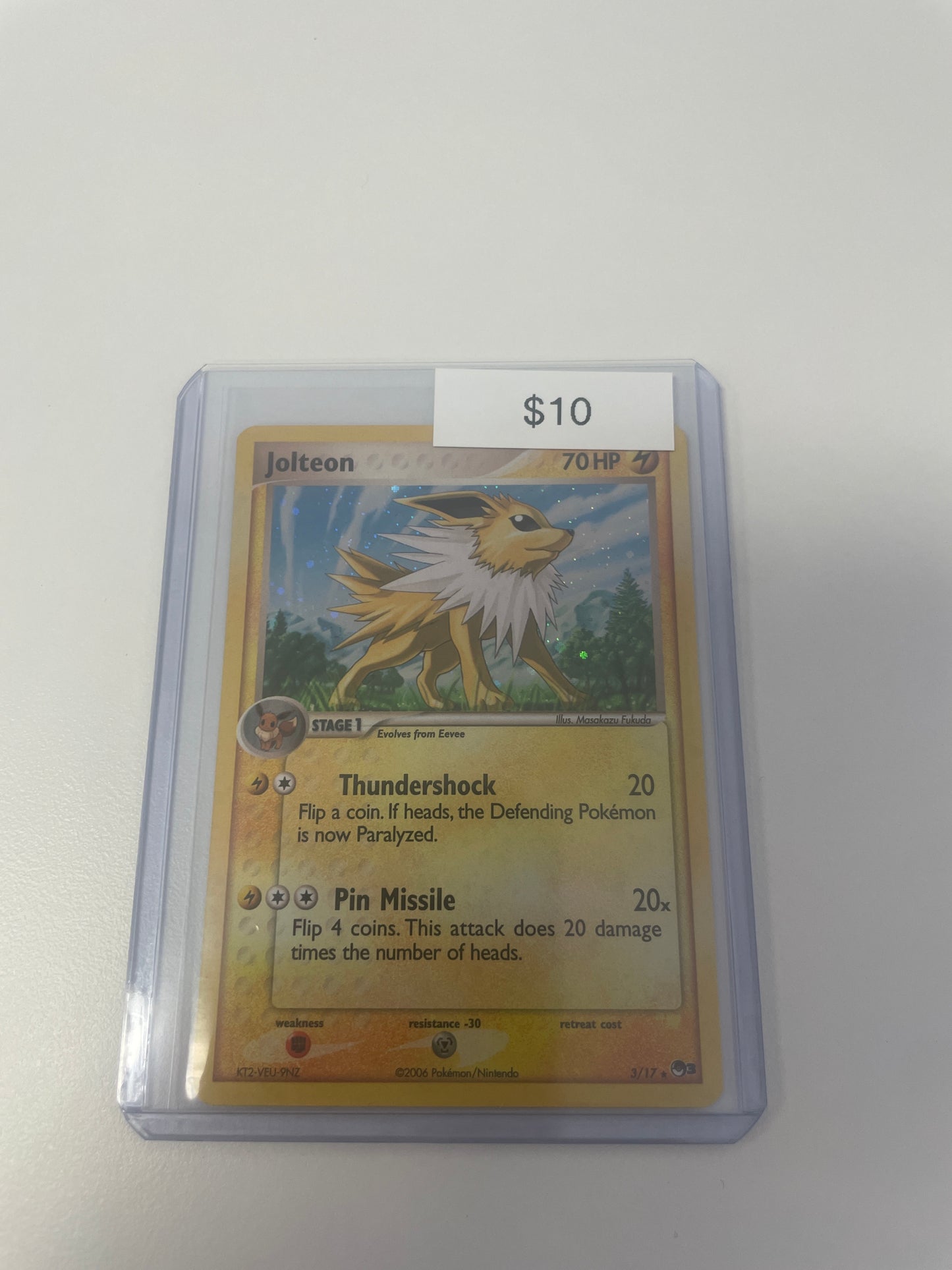 Pokemon Jolteon Holo #3/17