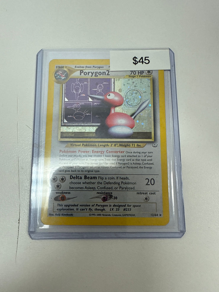 Pokemom Porygon2 Holo 