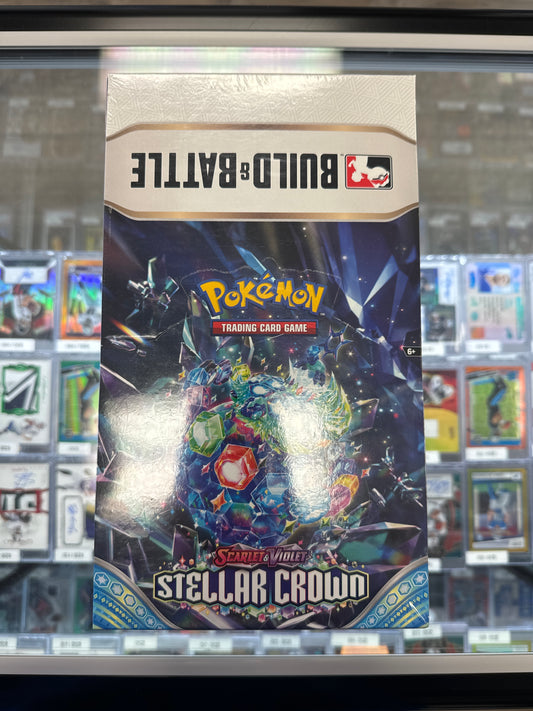 Pokémon Stellar Crowm Build & Battle Box Display (10 Boxes 40 Packs)