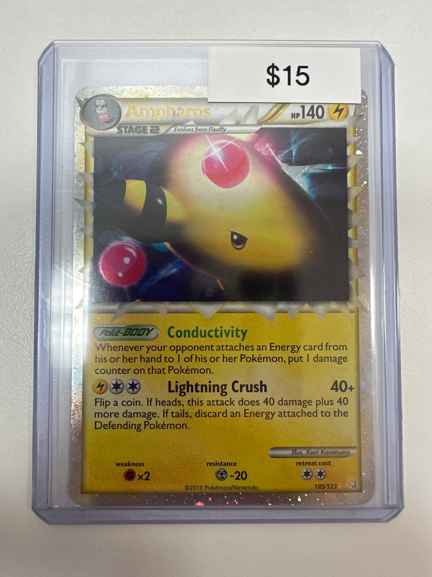 Pokemon Ampharos Prime 105/123