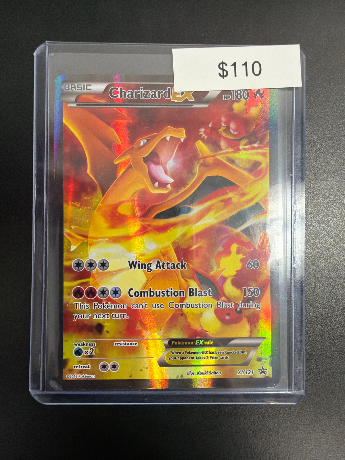 Pokemon Charizard EX #XY121 LP