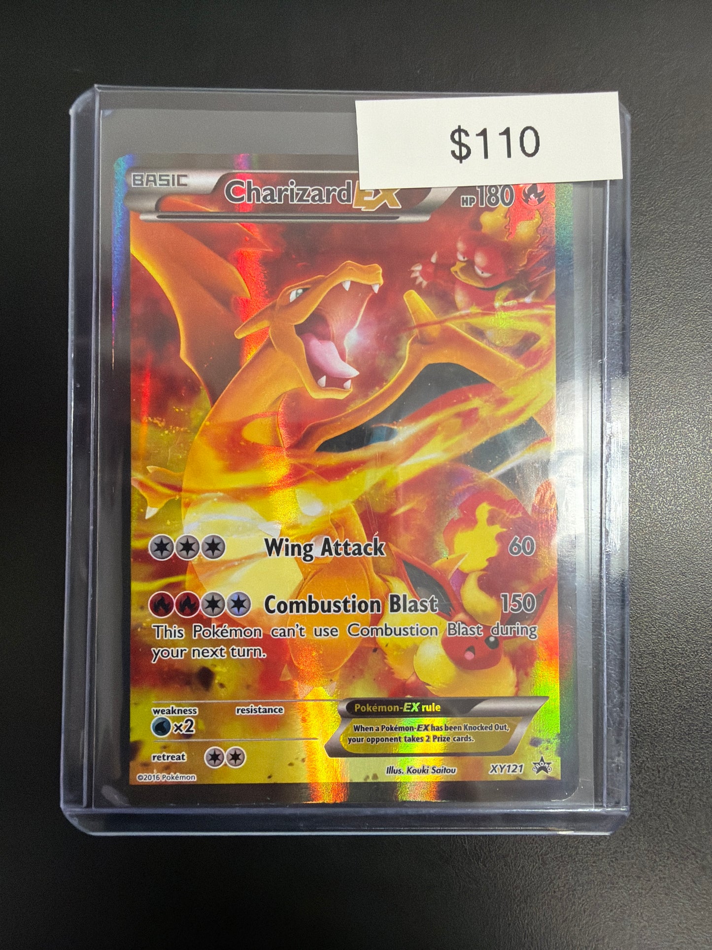 Pokemon Charizard EX #XY121 LP
