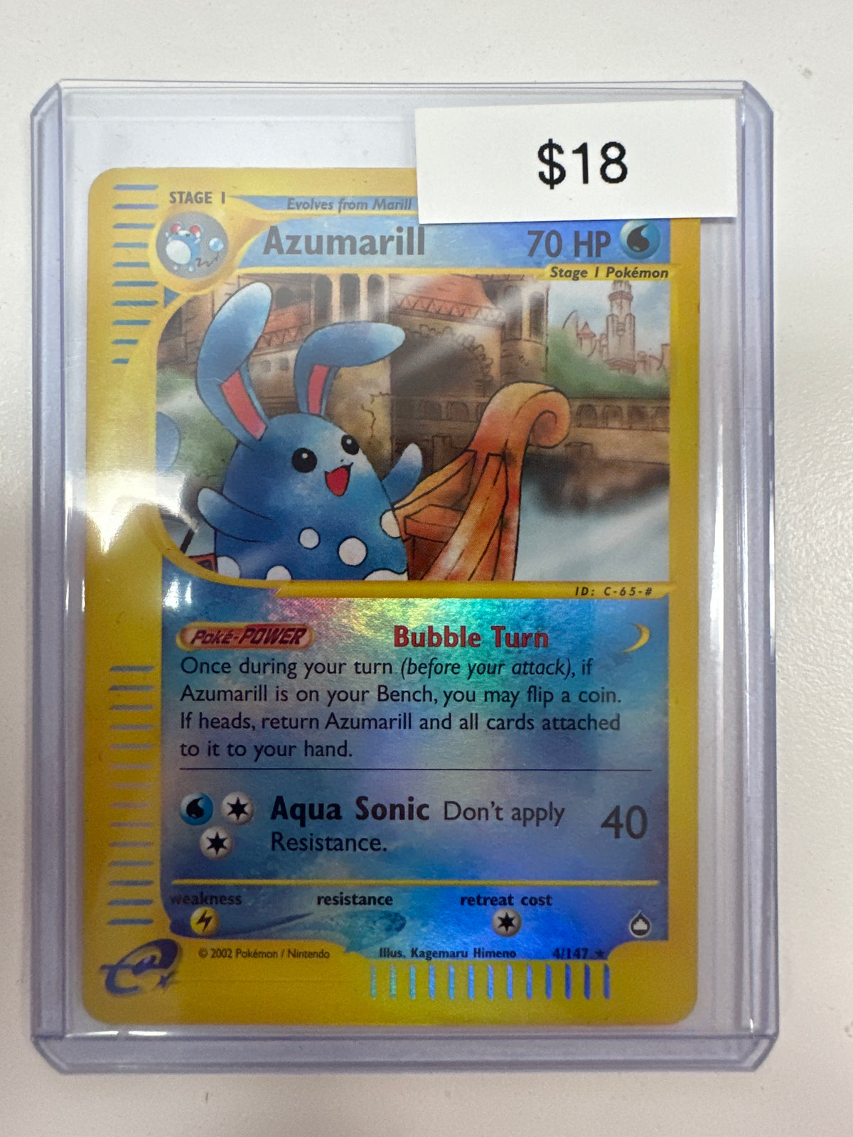 Pokemon Azumarill 4/147