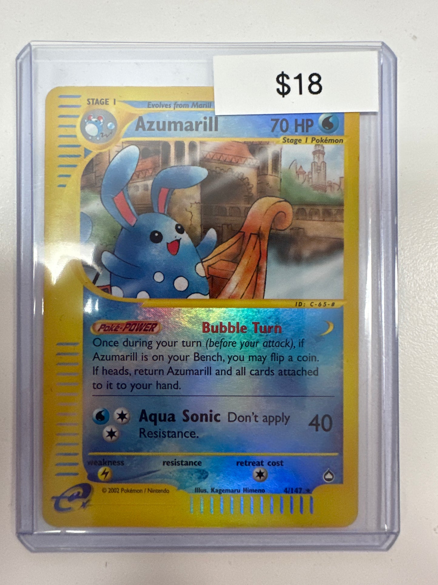 Pokemon Azumarill 4/147