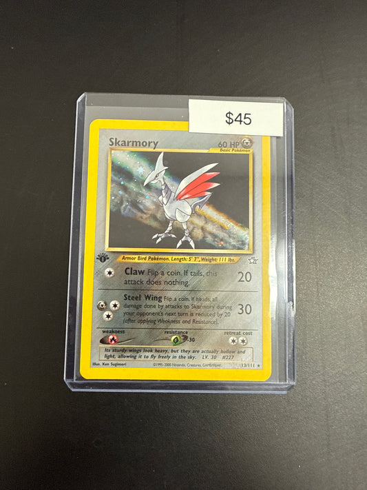 Pokémon Skarmory 13/111 1st Ed.