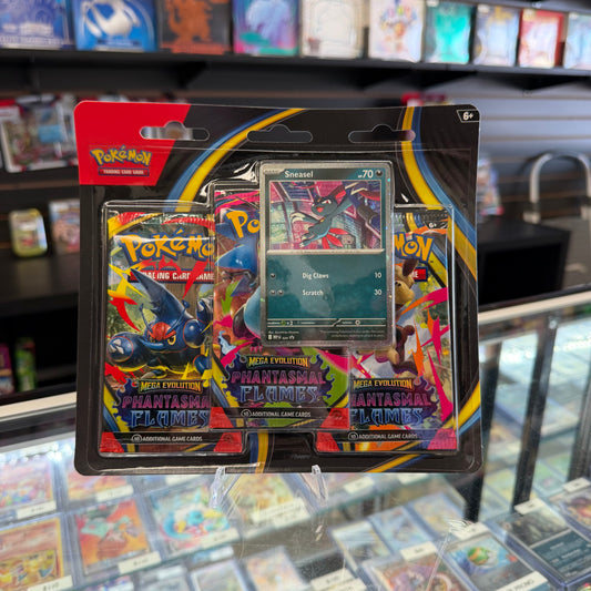 Pokemon Phantasmal Flames Three Pack Blister