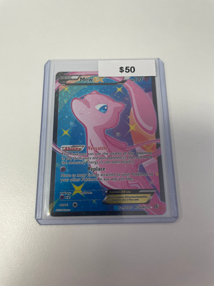 Pokémon Mew EX Legendary Treasures RC24/RC25