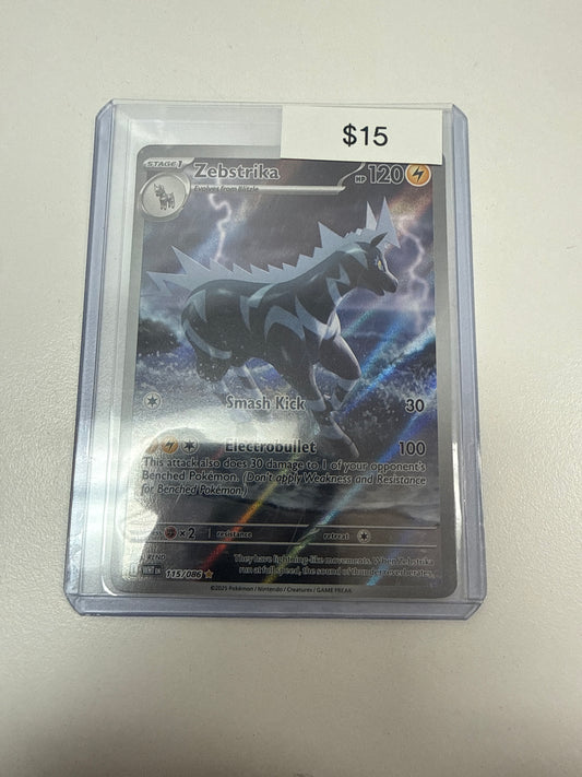 Pokemon Zebstrika #115/086