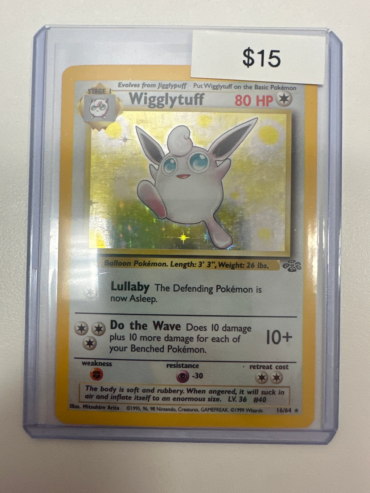 Pokemon Wigglytuff 16/64