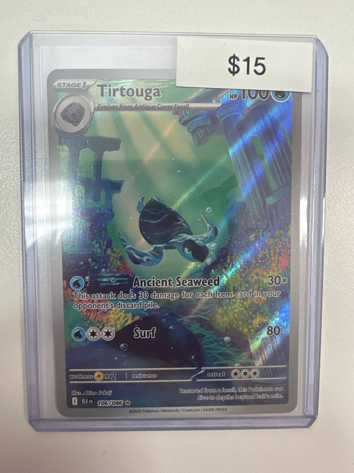 Pokemon Tirtouga 106/086
