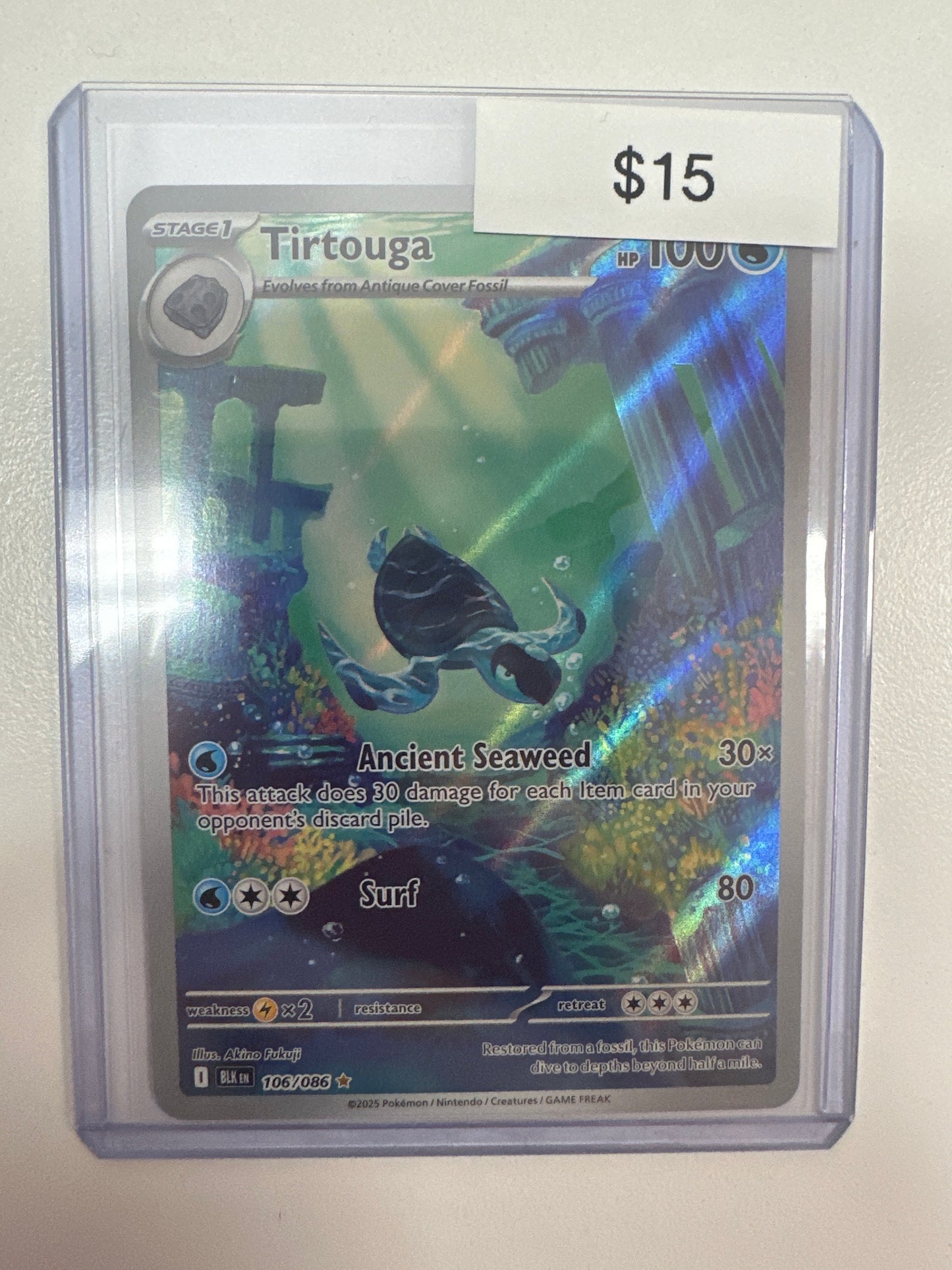 Pokemon Tirtouga 106/086