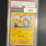 Pokemon Black Star Promo Pikachu #SM162 PSA 8