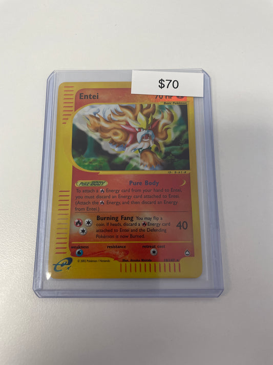 Pokemon Entei Reverse Holo #10/147
