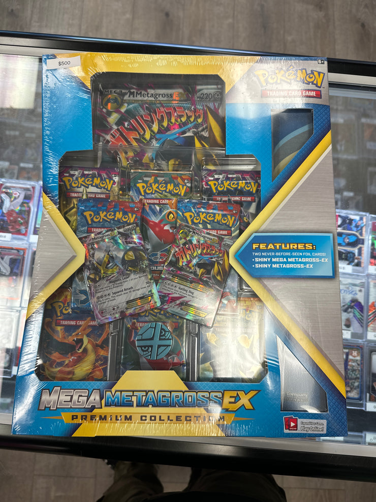 Pokémon Mega METAGROSS EX Premium Collection Box