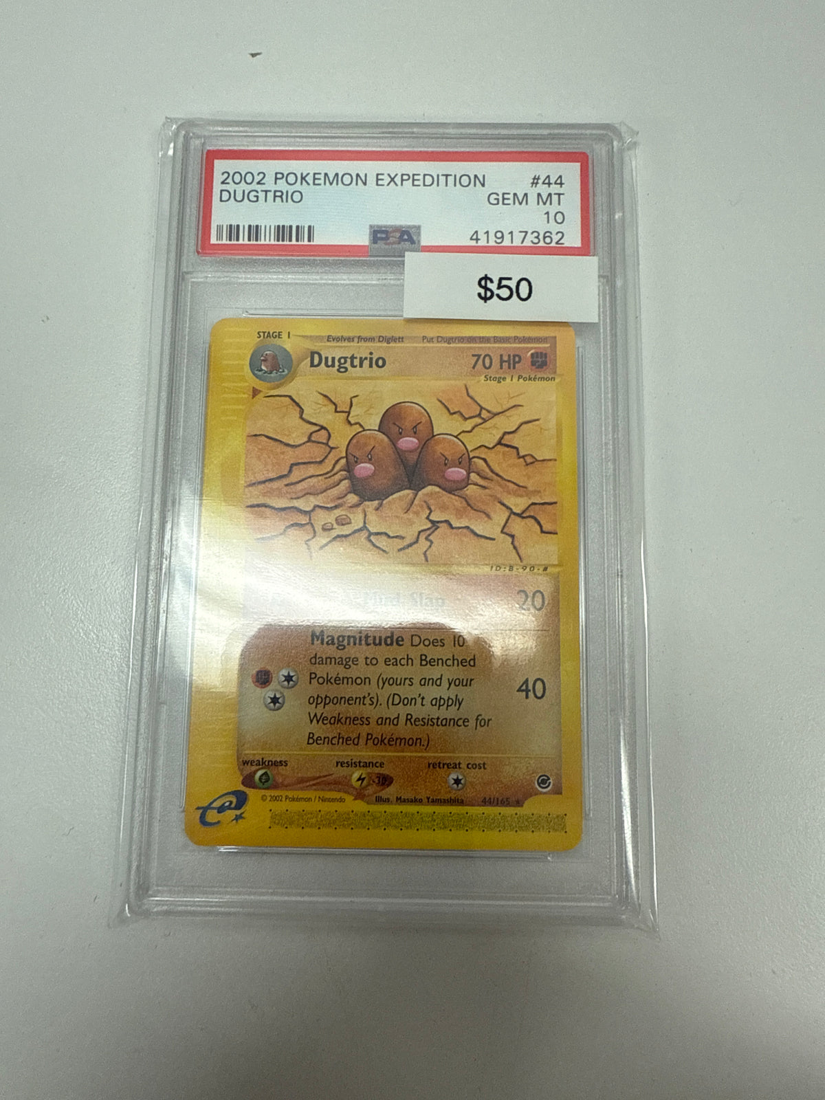 Expedition Dugtrio #44/165 PSA 10
