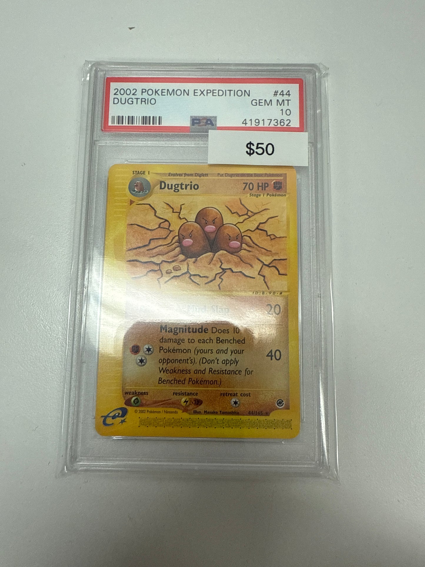 Expedition Dugtrio #44/165 PSA 10