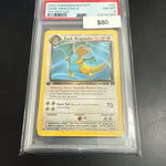 Pokemon Dark Dragonite 1st Ed PSA 8