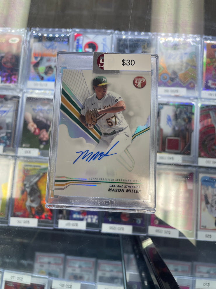 2024 Topps Pristine Mason Miller Auto 